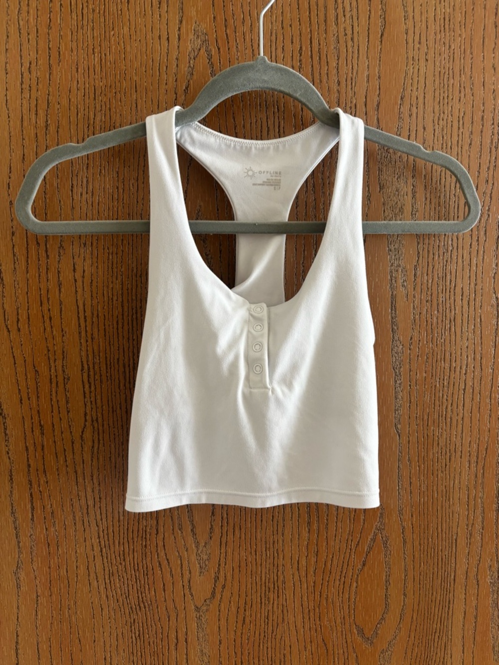 Offline by Aerie white workout tank